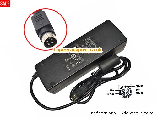 UK £27.61 Genuine EDAC EA11603 AC Adapter 19v 7.5A 142.5W Power Supply Round with 4 Pins