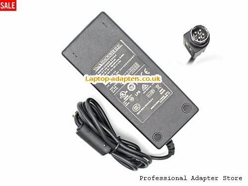 UK £28.40 Genuine EDAC EA10951E-240 AC Adapter 24v 3.75A 90W Power Supply Round with 4 Pins