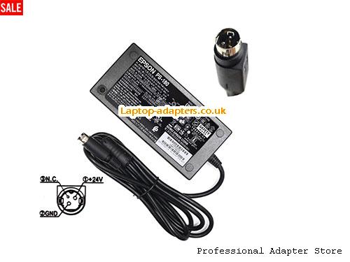  EA1050D-240 AC Adapter, EA1050D-240 24V 2.1A Power Adapter EPSON24V2.1A50W-3Pins