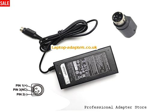 UK £13.90 Genuine BPA-06024G AC Adapter for Everint Printer 24v 2.5A 60W Power Supply Round With 3 Pins