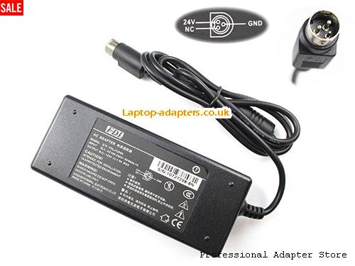 UK £15.85 Genuine FDL FDLJ1204A AC Adapter 24v 1.5A Round with 3 Pin 36W Power Supply