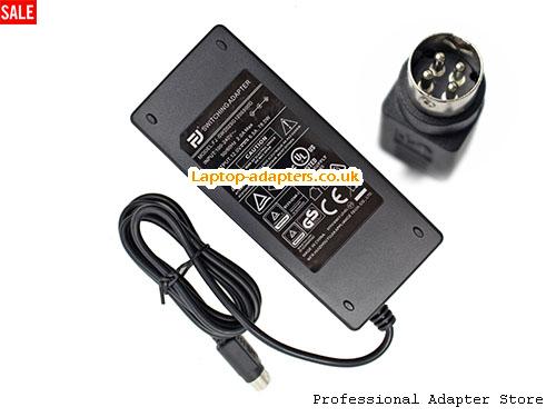 UK £23.40 Genuine Fj SW20225G1206500D AC adapter 12.0v 6.5A 78W Round with 4 Pins Ac Adapter