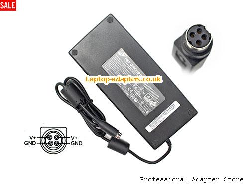 UK £36.45 Genuine FSP FSP220-ABAN1 Ac Adapter 19v 11.57A 220W Roud with 4 hole Tip