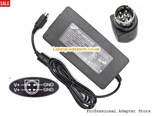 UK £25.46 Genuine FSP120-ABBN2 Switching Power Adapter Thin 19v 6.32A 120W Power Supply Round 4 Pins