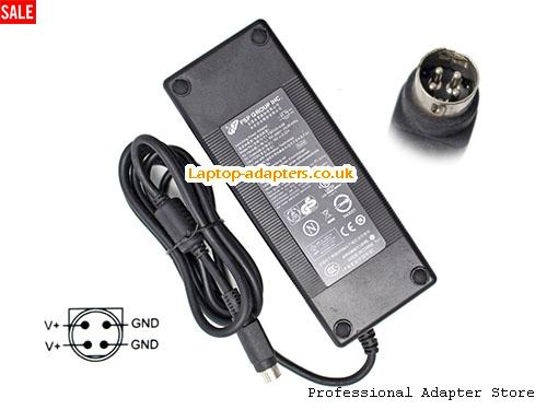 UK Genuine FSP FSP120-AAB Switching Power Adapter 19v 6.32A Round with 4 Pins P/N 9NA1200314 -- FSP19V6.32A120W-4PIN-ZZYF