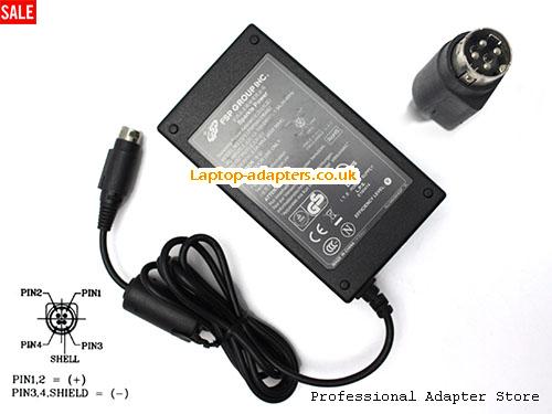  BJE01-40-006HM AC Adapter, BJE01-40-006HM 24V 2.5A Power Adapter FSP24V2.5A60W-4Pin