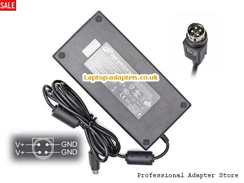 UK £35.45 Genuine FSP FSP180-AAAN1 Switching Power Adapter 24v 7.5A Round with 4 Pin AC Adapter