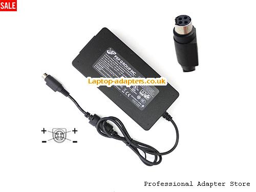 UK £29.39 Genuine FSP180-AAAN3 AC Adapter 24v 7.5a 180w Round with 4 holes Tip PSU