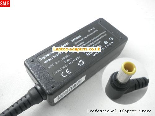  SEB55N2-16.0 AC Adapter, SEB55N2-16.0 16V 2.5A Power Adapter FUJITSU16V2.50A40W-6.5x4.5mm