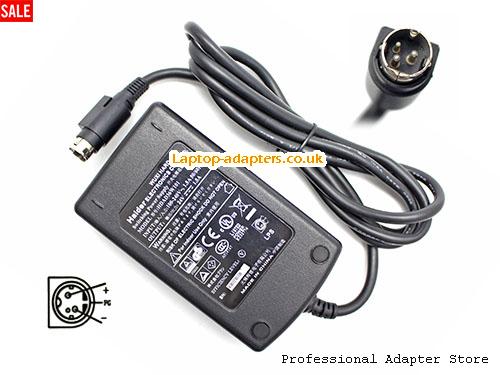 UK £14.00 Genuine Haider HDA36W101 Switching Power Supply 24v 1.5A 36W Round with 3 Pins AC Adapter