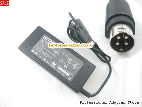UK £18.19 HITACHI ADP-60WB AC adapter 12V5A Round with 4 Pin 60W Power Supply