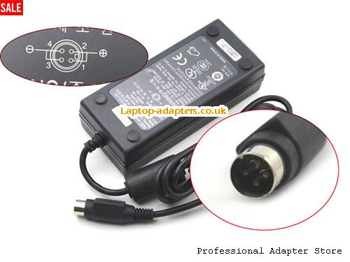 UK £18.98 Switching Power Adapter 12V 5A for HJC HASU12FB 60W 4PIN