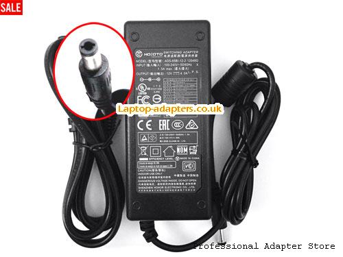 UK £19.77 Genuine hoioto ADS-65LSI-12-1 12048G ac adapter 12v 4A for LCD/LED Monitor