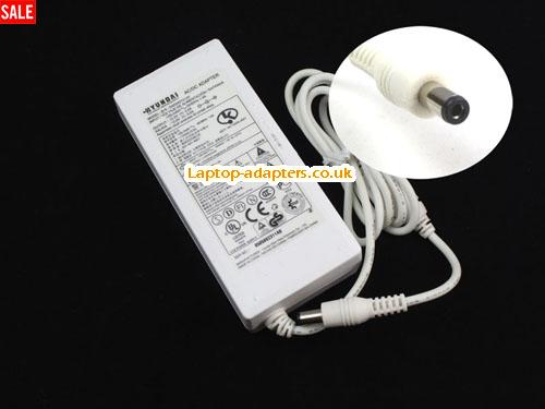 UK Out of stock! White color adapter for HYUNDAI 12V 3.5A SAD04212-UV Display Power adapter LCD charger 42W