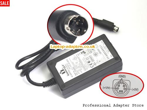 31426900 AC Adapter, 31426900 12V 1.5A Power Adapter IOMEGA12V1.5A18W-4pin