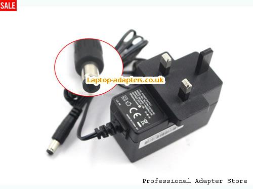 F12W-120100SPAC AC Adapter, F12W-120100SPAC 12V 1A Power Adapter ITE12V1A12W-5.5x2.5mm-UK