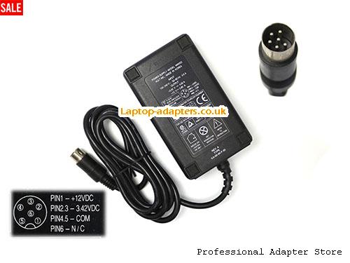  MW203 AC Adapter, MW203 3.42V 4A Power Adapter ITE3.42V4A13.68W-6PIN-MW203