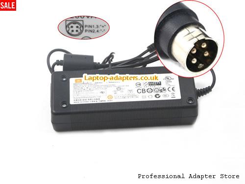  KSAS1202400500M2 AC Adapter, KSAS1202400500M2 24V 5A Power Adapter JBL24V5A120W-4pin