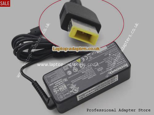  THINKPAD NEW S220GUA00DCD Laptop AC Adapter, THINKPAD NEW S220GUA00DCD Power Adapter, THINKPAD NEW S220GUA00DCD Laptop Battery Charger LENOVO20V2.25A45W-rectangle