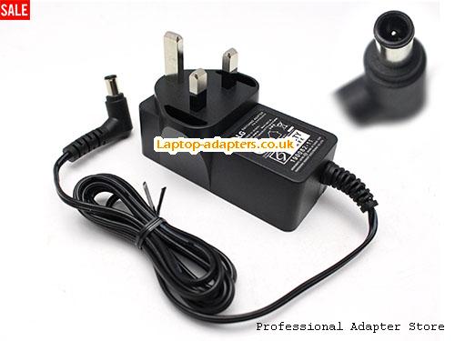  22MK 430H Laptop AC Adapter, 22MK 430H Power Adapter, 22MK 430H Laptop Battery Charger LG19V0.84A16W-6.5x4.4mm-UK