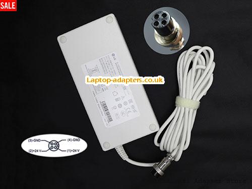  32HL714S-W Laptop AC Adapter, 32HL714S-W Power Adapter, 32HL714S-W Laptop Battery Charger LG24V7.5A180W-4holes