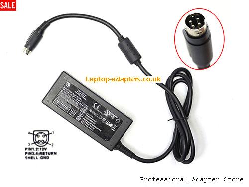  AD1760A3D AC Adapter, AD1760A3D 12V 5A Power Adapter LIENCHANG12V5A60W-4PIN