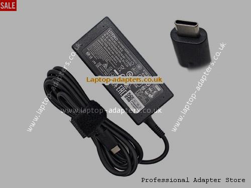 UK £17.83 LITEON 20V 2.25A Type-C Ac Adapter for HP  SPECTRE 13  SPECTRE X360 13-W013DX Laptop