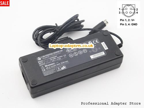  0452B2490 AC Adapter, 0452B2490 24V 3.75A Power Adapter LS24V3.75A90W-4PIN-SZXF