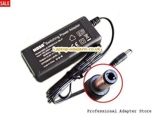 UK £10.97 Genuine Moso MSA-Z1500IS12.0-18A-P Switching Power Adapter 12v 1.5A 18W Power Supply