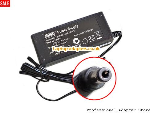 UK £14.68 Genuine Moso XKD-Z1500IC18.0-36W II Power Supply 18v 1.5A AC Adapter