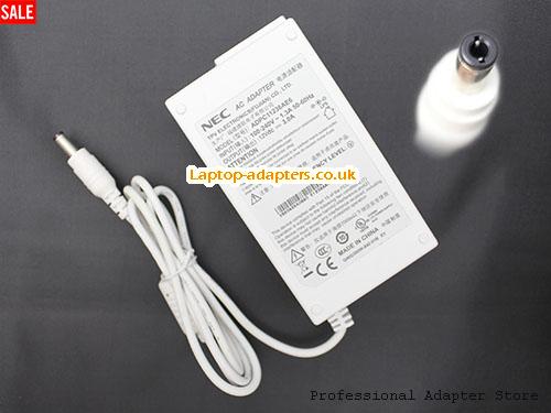 UK £18.79 White NEC ADPC11236AE AC Adapter 12v 3A Power Supply Charger
