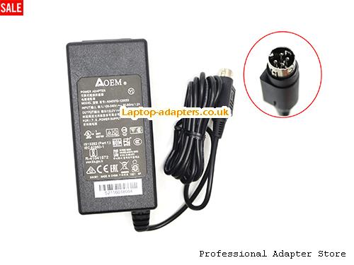 UK £22.99 Genuine OEM A0403TD-120033 Power Adapter 12v 3.34A 40W for Aaeon RTC-710RK Rugged tablet computer