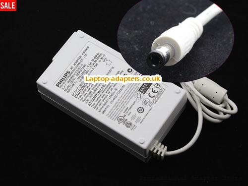  ADPC12416AB AC Adapter, ADPC12416AB 12V 3.75A Power Adapter PHILIPS12V3.75A45W-5.5x2.5mm-W