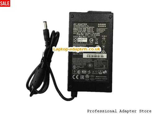  ADPC1245 AC Adapter, ADPC1245 12V 3.75A Power Adapter PHILIPS12V3.75A45W-5.5x2.5mm