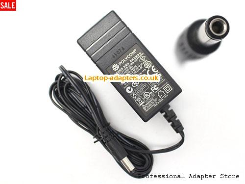  1465-42441-001 AC Adapter, 1465-42441-001 12V 1A Power Adapter POLYCOM12V1A12W-5.5x2.5mm