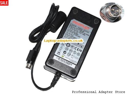 UK £21.18 Genuine Posiflex EA1050D-240 Adapter 24v 2.08A 50W 3 Pin Power Supply