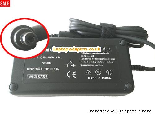  RC30-00830100 AC Adapter, RC30-00830100 19V 7.9A Power Adapter RAZER19V7.9A150W-5.5x2.5mm-O