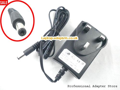  POS POWER Laptop AC Adapter, POS POWER Power Adapter, POS POWER Laptop Battery Charger SA12V2A24W-5.5x2.5mm-UK
