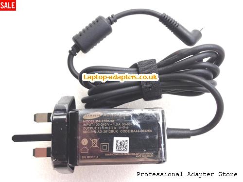  NP930X2K Laptop AC Adapter, NP930X2K Power Adapter, NP930X2K Laptop Battery Charger SAMSUNG12V2.2A26W-2.5x0.7mm-UK