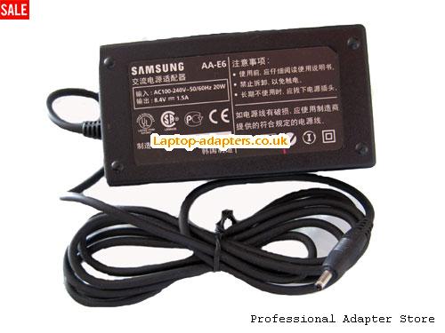  MX20C AC Adapter, MX20C 8.4V 1.5A Power Adapter SAMSUNG8.4V1.5A13W-4.0x1.7mm