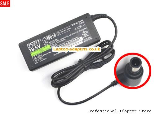  PCG-FR150 Laptop AC Adapter, PCG-FR150 Power Adapter, PCG-FR150 Laptop Battery Charger SONY19.5V3.9A75W-6.5x4.4mm