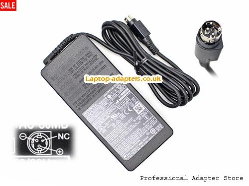 UK £21.44 Genuine Sony AC-80MD AC Adapter 24v 3.3A 80W Power Supply Round with 3 Pins