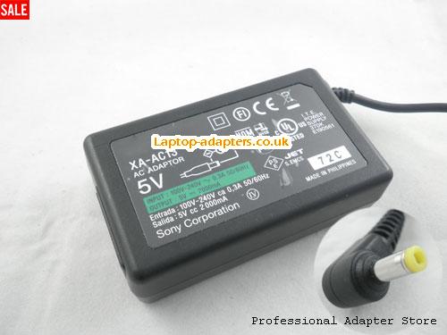 UK £13.55 5V AC Adapter for SONY PSP-100 PSP-2000 SLIM 1000 2000 3000 XA-AC13 AC Adapter