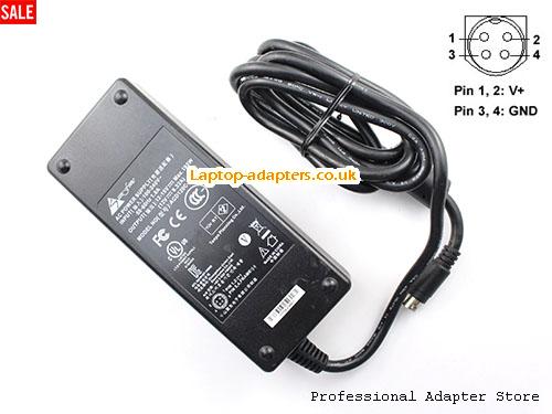 UK £34.29 Genuine Sun Fone ACD120C-12R AC Power Supply 12v 8.33A Round with 4 Pin