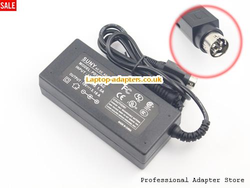  PD1931 AC Adapter, PD1931 19V 3.16A Power Adapter SUNY19V3.16A60W-4PIN