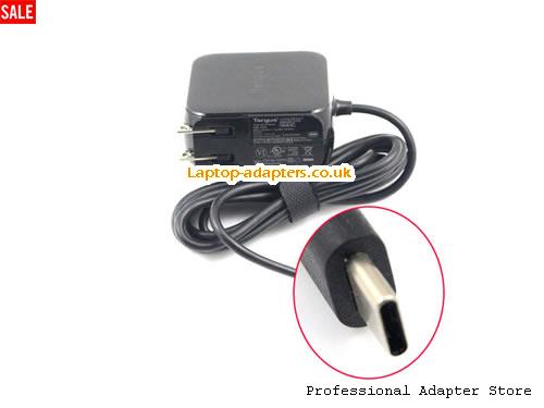  TYPE-C AC Adapter, TYPE-C 20V 2.25A Power Adapter TARGUS20V2.25A45W-US