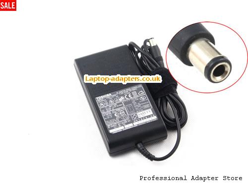  PA3215U-1ACA AC Adapter, PA3215U-1ACA 15V 5A Power Adapter TOSHIBA15V5A75W-6.5x2.8mm
