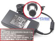 DELL 19.5V 9.23A AC Adapter DELL19.5V9.23A180W-7.4x5.0mm