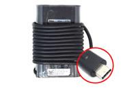 DELL 20V 2.25A AC Adapter, UK DELL XPS12 9250 7350 20V 2.25A 45W Type C USB-C Adapter