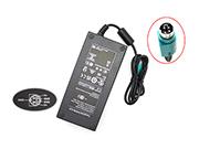 EDAC 180W Charger, UK Genuine EDAC EA12501B-1200 AC Adapter 12.0V 15.0A 180W Power Supply With 4 Pins